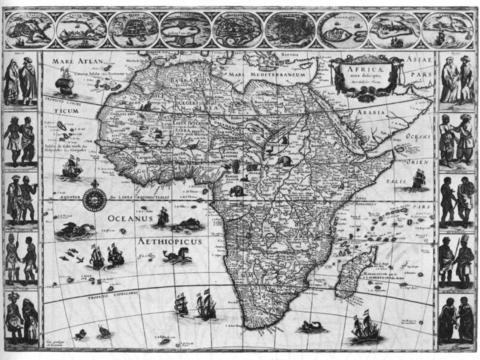 África en 1648