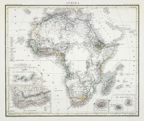 Africa in 1861