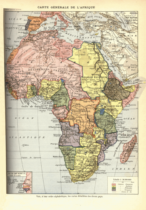 Africa in 1898