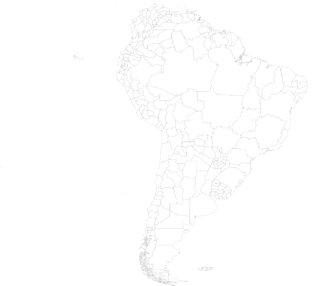 South America first level administrative units