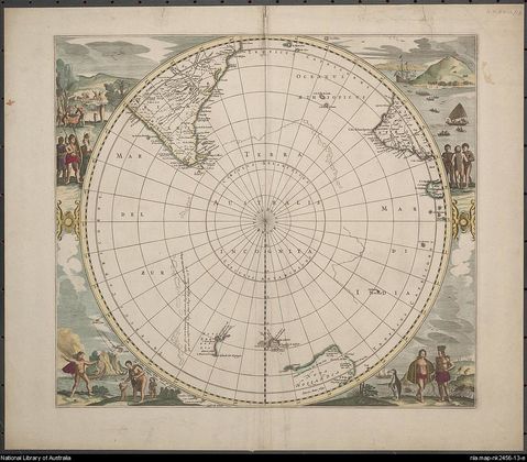 Terra Australis Incognita 1657