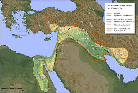 Middle East 2000 BC | Gifex