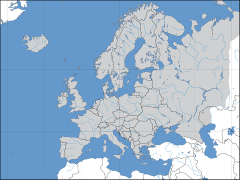 Mapa Político Mudo De Europa | Gifex