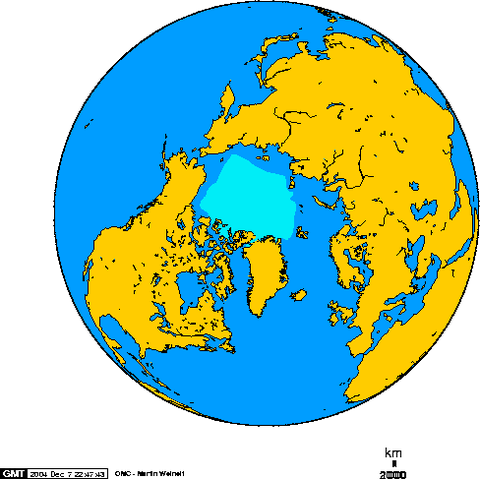 Arctic ice-pack in September 1978-2002