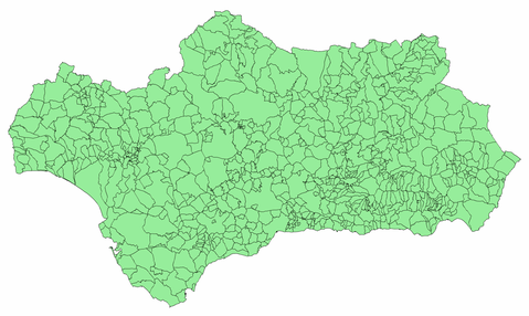 Municipalities of Andalusia 2003