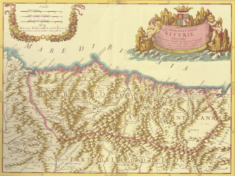 Asturias map 1696