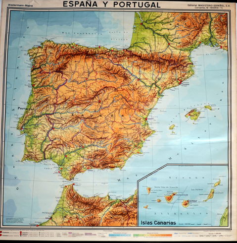 Spain, Portugal and the Canary Islands 1966