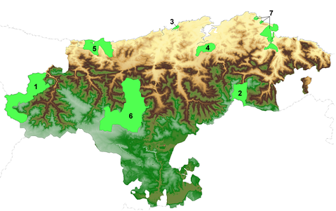 Natural and national parks of Cantabria 2007