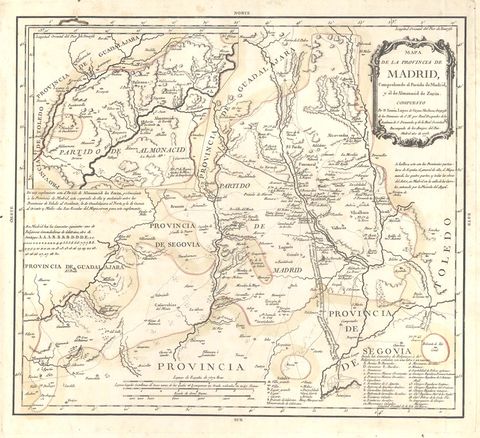 Provincia de Madrid 1773