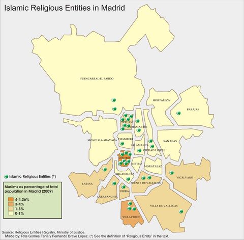 Islam in Madrid 2009