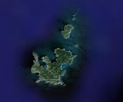 Satellite map of Cabrera Archipelago