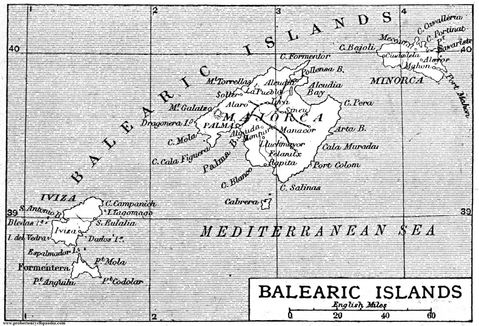 The Balearic Islands 1906