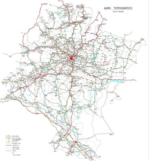 Mapa de carreteras de Navarra