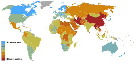 Libertad de prensa en el Mundo 2008