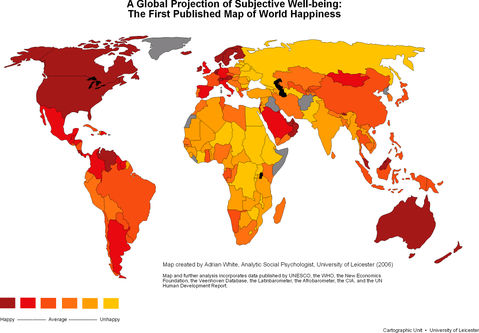 La felicidad en el mundo 2006