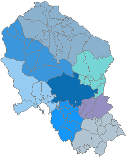 Comarcas de la provincia de Córdoba 2007