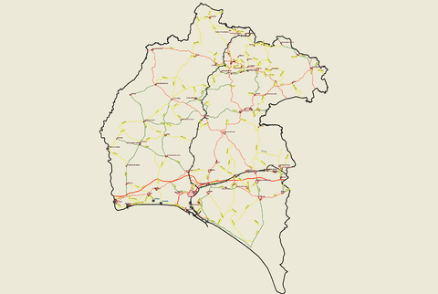 Transport and communications in the province of Huelva 2008