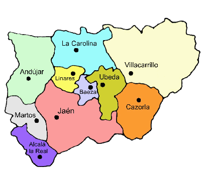 Judicial Parties of the Province of Jaén 2007