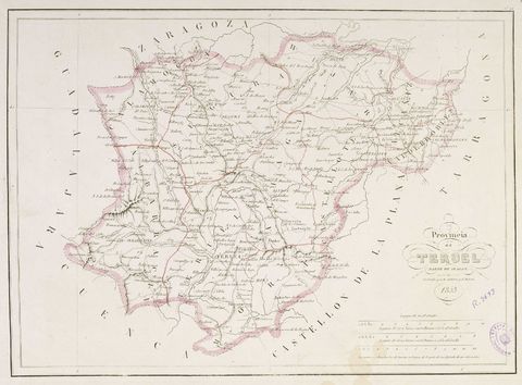 Province of Teruel 1853