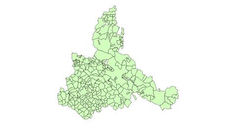 Municipalities of the Province of Zaragoza 2003