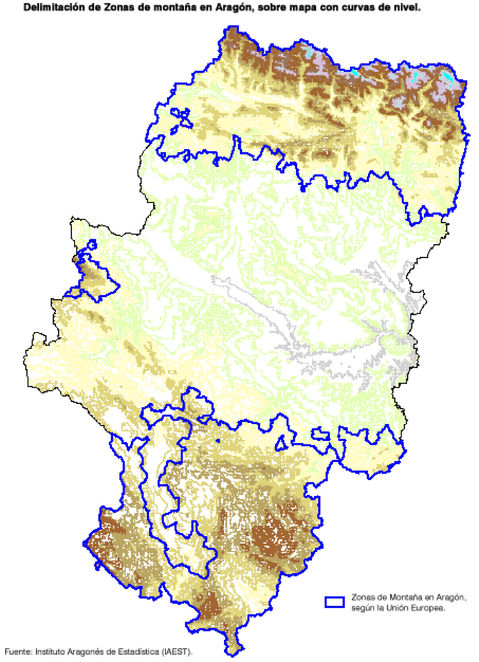 Mountain areas of Aragon 2009