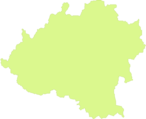 Province of Soria outline map