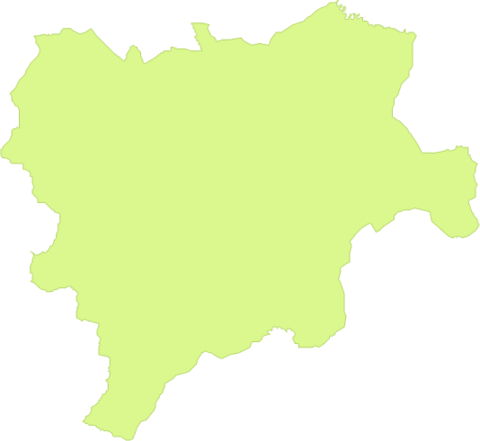 Province of Albacete outline map