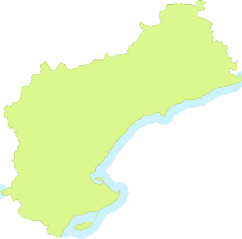 Province of Tarragona road map