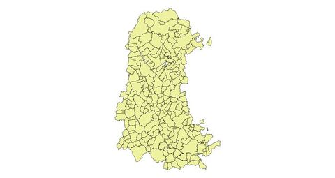 Municipalities of the Province of Palencia 2003