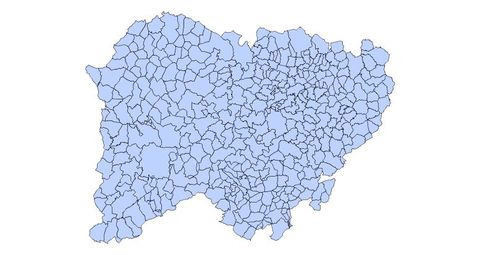 Municipalities of the Province of Salamanca 2003