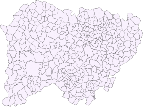 mapa mudo de salamanca Municipios de la Provincia de Salamanca | Gifex