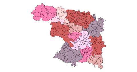 Comarcas de la Provincia de Zamora 2009