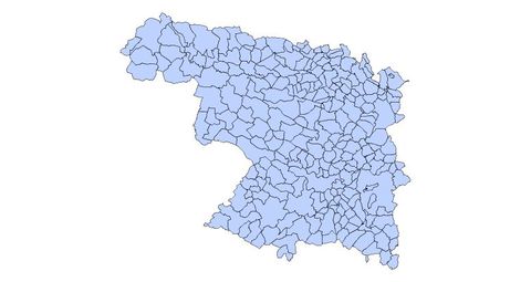 Municipalities of the Province of Zamora 2003