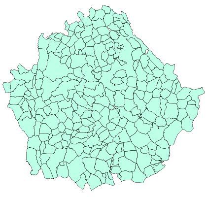 Municipalities of the Province of Cuenca 2003