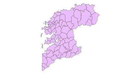 Municipalities of the Province of Pontevedra 2003