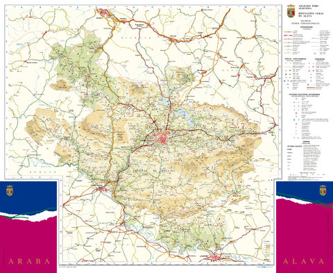 Map of Álava 2008