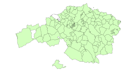 Municipalities of Biscay 2003