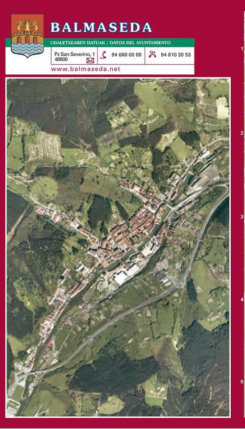 Orthophoto of Balmaseda 2004