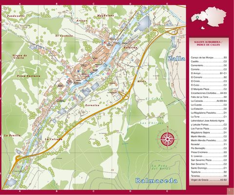 Mapa de Valmaseda 2004