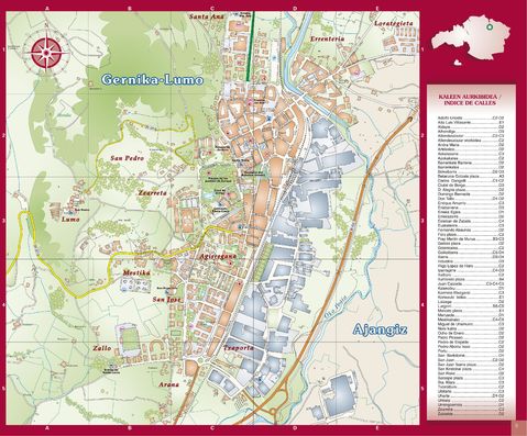 Gernika-Lumo map 2004