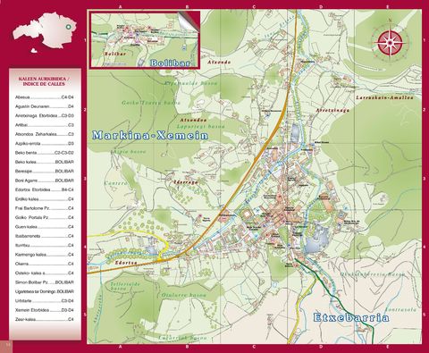 Markina-Xemein map 2004