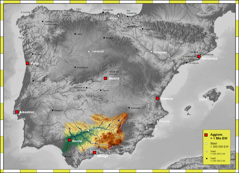 Guadalquivir river basin 2007