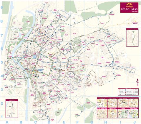 Transporte público urbano de Sevilla 2010