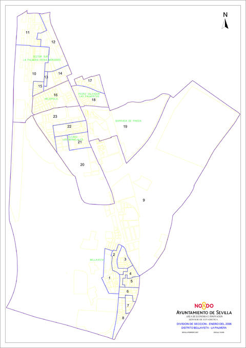 Bellavista-La Palmera district, Seville 2006