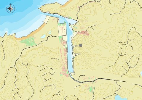 Avilés port map