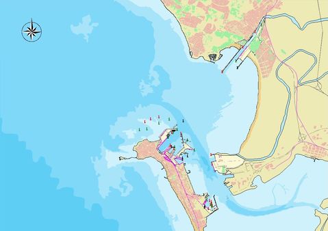 Cadiz port map