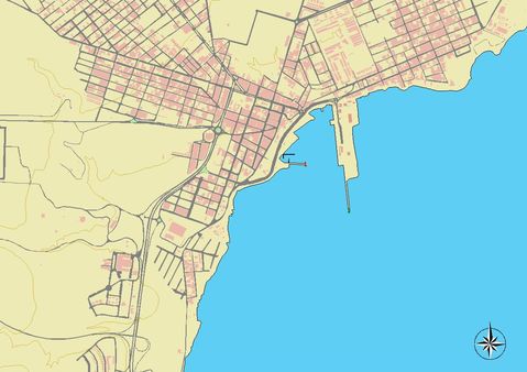 Puerto del Rosario port map