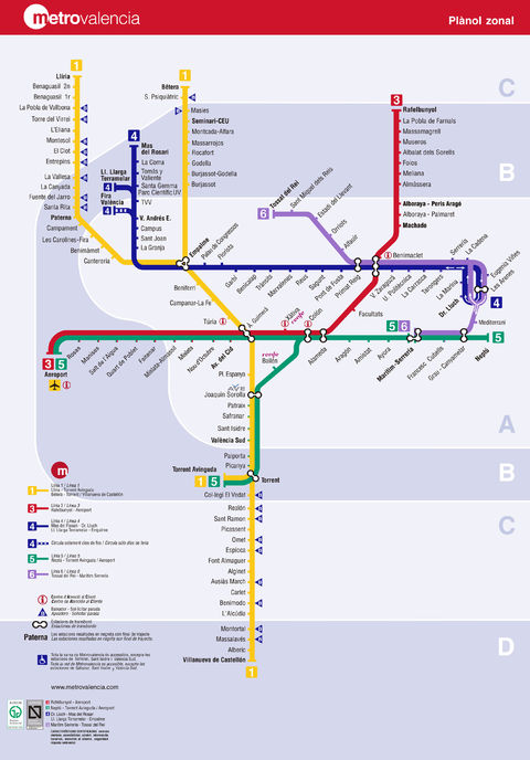 El Metro de Valencia 2010