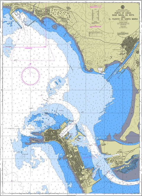 Ports of Cádiz, Base naval de Rota and El Puerto de Santa Maria