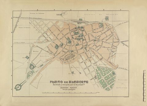 Albacete map